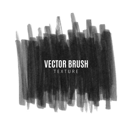 Painted watercolor background stain, black colorのイラスト素材