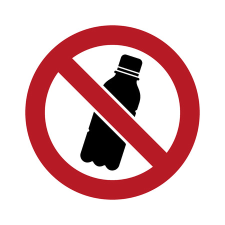 Ban microplastic particles in cosmetic products, vector illustrationのイラスト素材