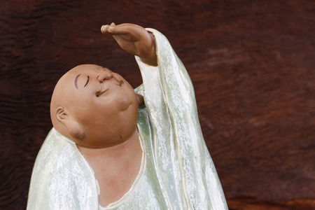 Closeup of a sculptureの写真素材