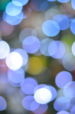 variety colors bokeh from christmas treeの写真素材