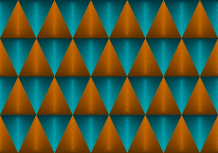green and orange triangle gradient backgroundのイラスト素材