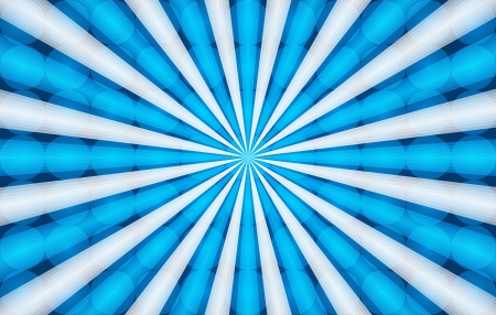 blue and white radial backgroundの写真素材
