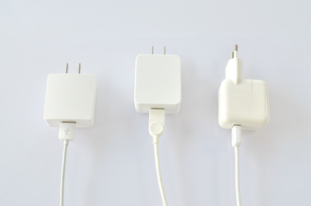 three USB data sync and charger cable