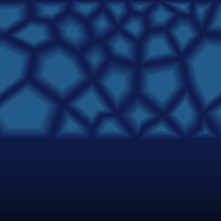 blue gradient polygon seamless backgroundのイラスト素材