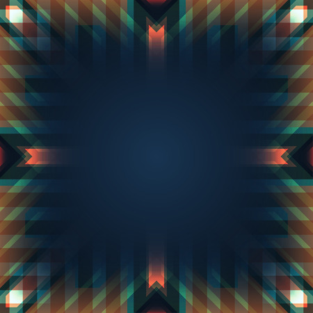 multicolor overlay digital backgroundのイラスト素材