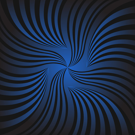 blue and black line swirl backgroundのイラスト素材