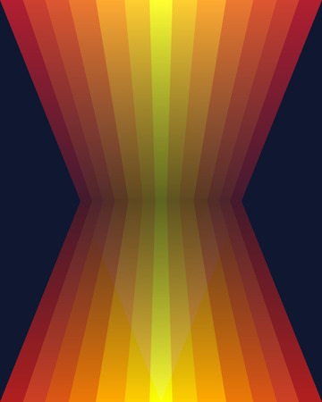 abstract halo triangle gradient lines reflect backgroundのイラスト素材