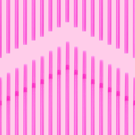 the vertical pink straws seamless pattern on pinkの写真素材