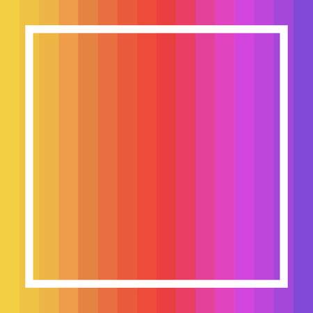 modern vertical gradient colors pattern with white frameのイラスト素材
