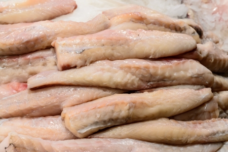 fresh monk-fishの写真素材