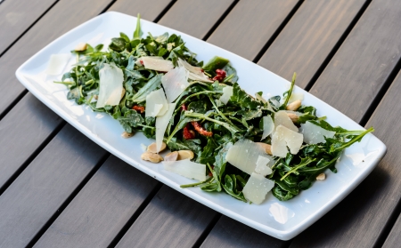 arugula saladの写真素材