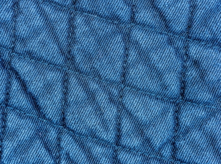 Blue leather textureの写真素材