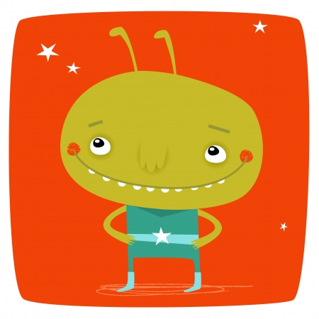 Little Alienのイラスト素材
