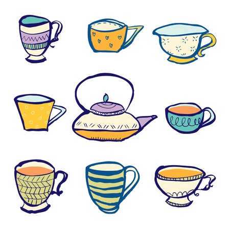 Tea Partyのイラスト素材