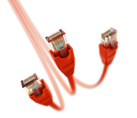 Computer Network Cableの写真素材