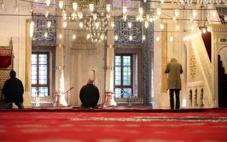 Interior of the Kilic Ali Pasha Mosque