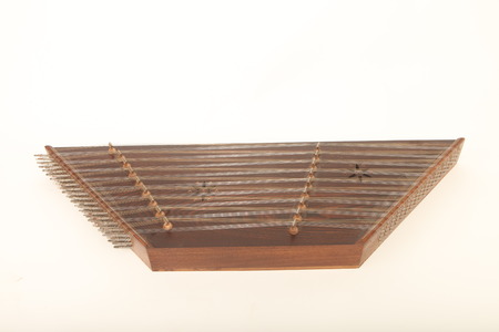 Santur is an Iranian hammered dulcimerの写真素材