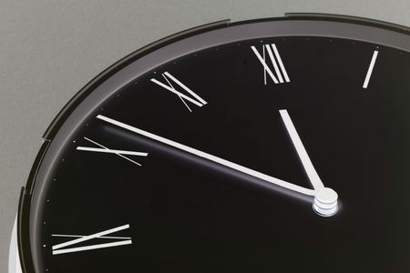 Close Up of Clock Faceの写真素材