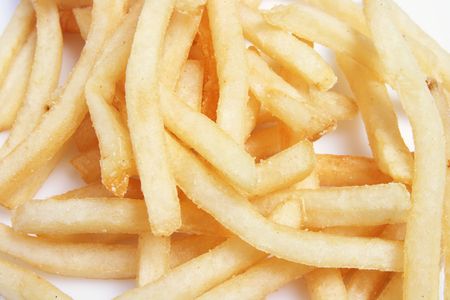Close Up of French Fries