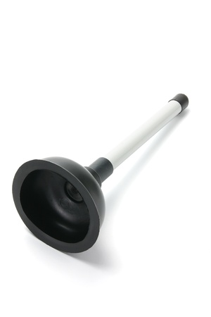 Plunger on White Backgroundの写真素材
