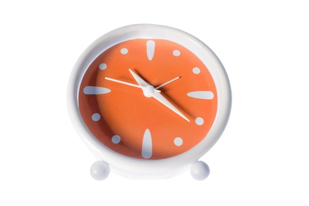 Alarm Clock on White Background