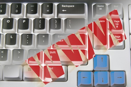 Internet Concept with Keyboard	