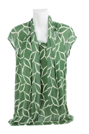 Mannequin with Brouse on White Backgroundの写真素材