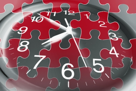 Composite of Clock and Puzzles