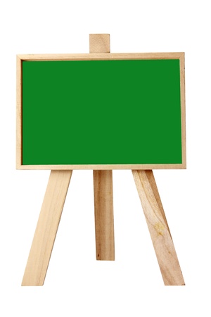 Blackboard on White Backgroundの写真素材