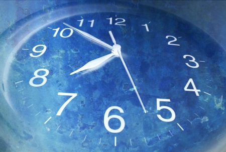 Clock with Texture Background