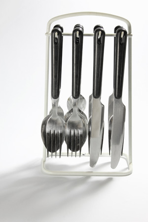 Silver Cutleryの写真素材