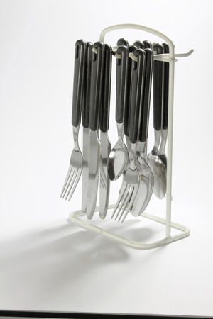 Silver Cutleryの写真素材