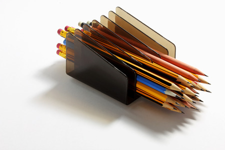Pencils with Standの写真素材