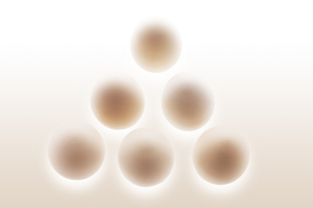 Arrangement of Eggsの写真素材