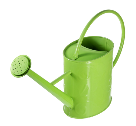 Watering Can on White Backgroundの写真素材