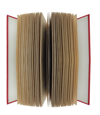 Book on White Backgroundの写真素材