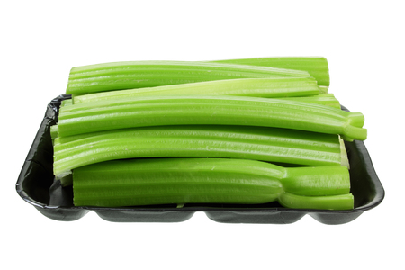 Celery on White Backgroundの写真素材