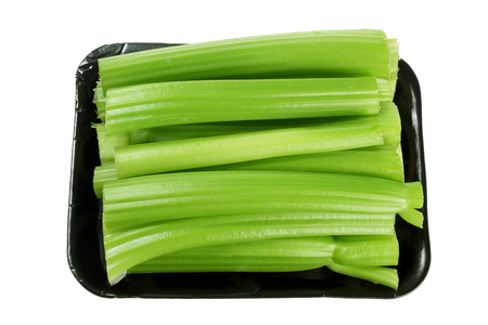 Celery on White Backgroundの写真素材