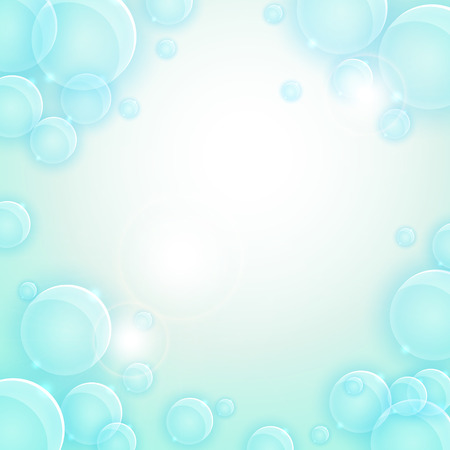 Abstract blue vector background or frame for design  のイラスト素材