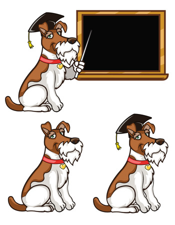 Smart Dogのイラスト素材