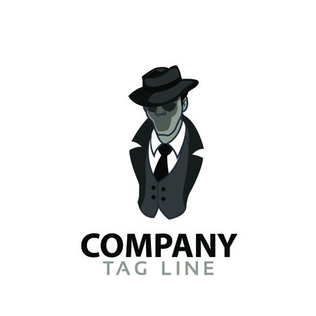 Detective Logoのイラスト素材