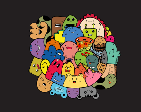 Doodle Graphic Designのイラスト素材