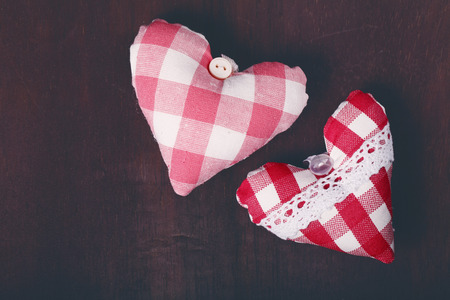 a decorative souvenir in the form of heartの写真素材