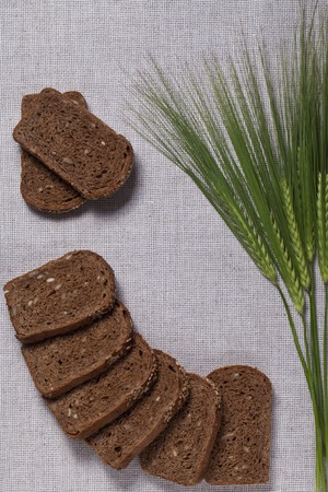 spikes and bread  background wallpaper concept