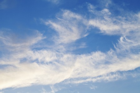 a beautiful blue sky and clouds