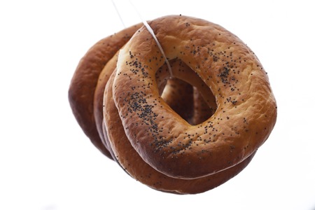 a Bagels on a white background isolation