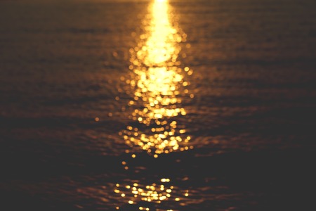 a sun glare on the water, beautiful background