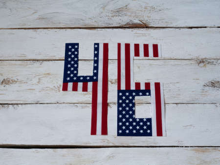 U.S. Presidential Election 2020. 46 US President. Democratic Party Victoryの写真素材
