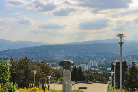 view Tbilisi from memorialのeditorial素材