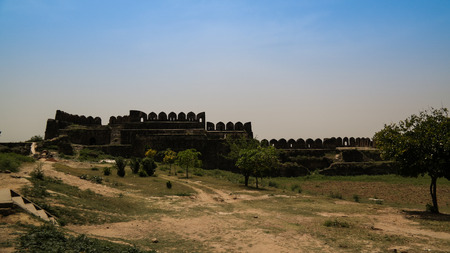 Panorama of Rohtas fortress in Punjab, Pakistanのeditorial素材
